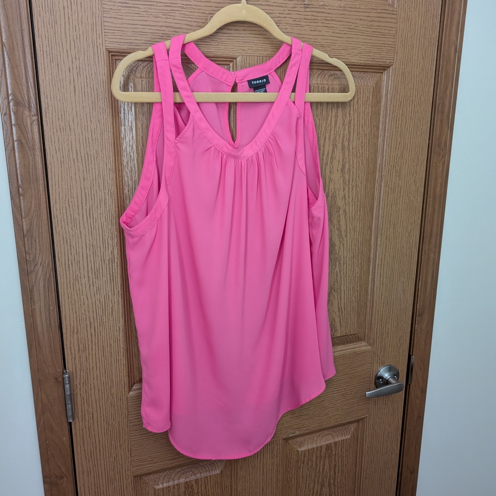 Torrid Black Tank Top with Soft Fabric and Flattering Fit